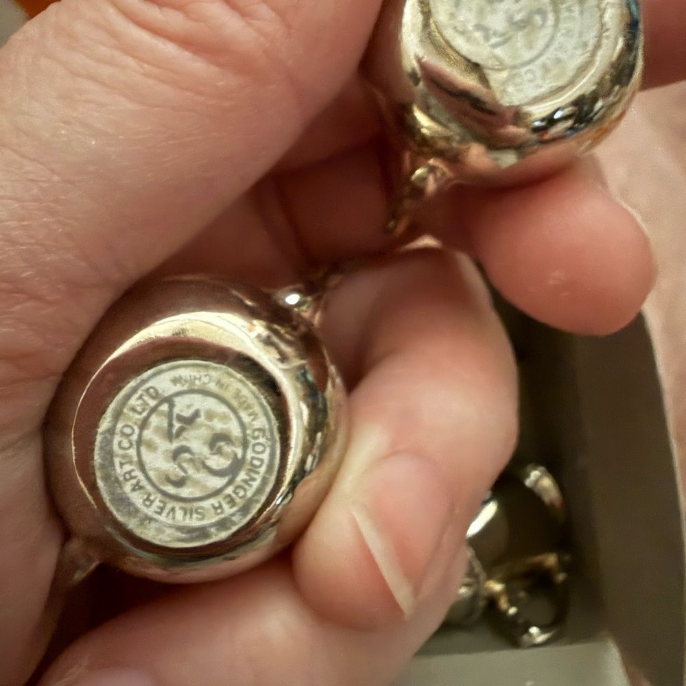 Gooinger Silver Art Company Ltd. Miniature Teapot placard Set - Picture 5 of 6